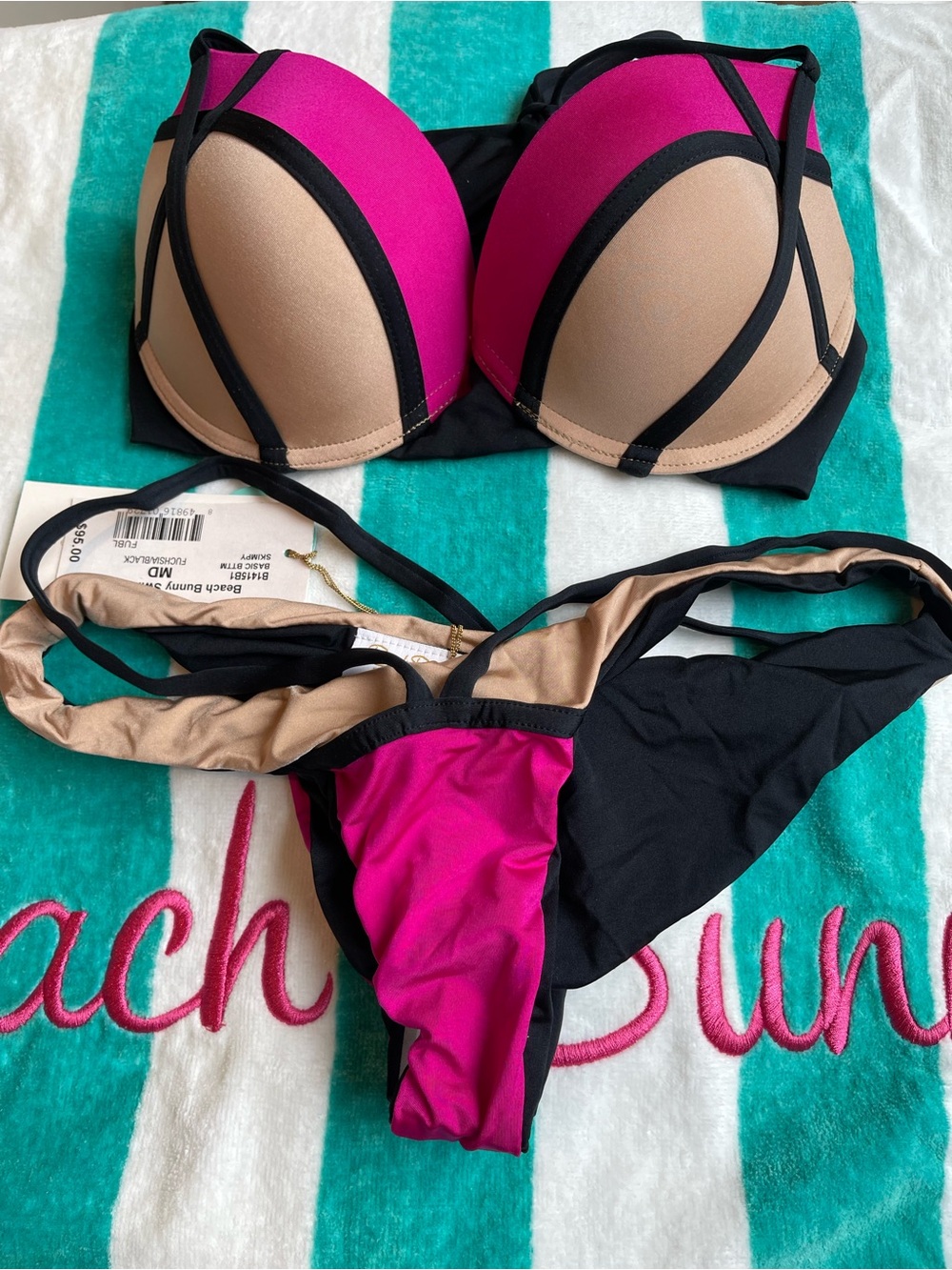NWT beach bunny bikini medium set - Picture 10 of 10